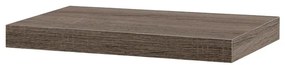 BONTEC Polička, mdf, čierna, P-023 BK Farba: Hnedá