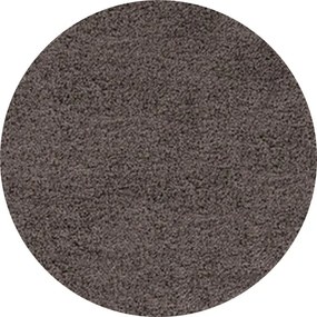 Ayyildiz koberce Kusový koberec Life Shaggy 1500 taupe kruh - 120x120 (priemer) kruh cm