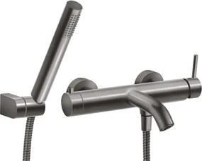 Vaňová batéria Novaservis Ferro Ciriculus s vaňovým setom gun metal BCK11GM