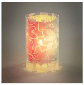 Dalber 41181 - Stolná lampa CUORE 1xE14/40W/230V