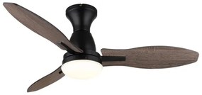 Globo 03671B - LED Stm. stropný ventilátor GALE LED/22W/230V 3000/4500/6000K +DO