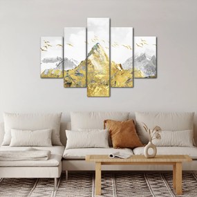 Obraz - Zlatá hora (150x105 cm)
