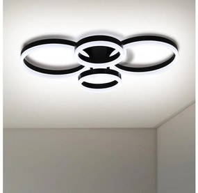 Brilagi - LED stmievateľné stropné svietidlo ORBITS LED/49W/230V 3000-6000K + DO BRXL35111/S-49W/CR