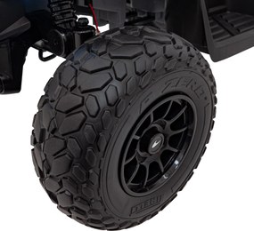 Ramiz McLaren Racing MCL 35 detská štvorkolka šedá + diaľkové ovládanie + pomalý štart + EVA + LED audio