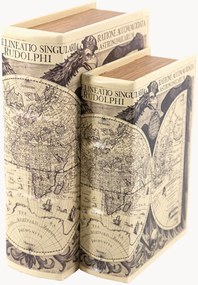 Dekoračné škatule Astronomicarum, 2 ks