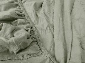 Jersey plachta EXCLUSIVE sivozelená 90 x 200 cm