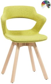 ANTARES Konferenčné kreslo 2160 TC AOKI WOOD čalúnenie XTREME FOUR ALCHIMIA