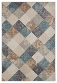 Modrý/béžový koberec 160x235 cm Terrain – Hanse Home