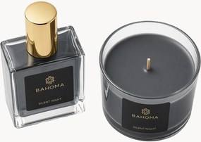 Izbový sprej a vonná sviečka Silent Night, 2 ks (Tangerine, Nutmeg, Bay Berry)