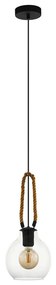 Eglo 43617 - Luster na lanku RODING 1xE27/40W/230V