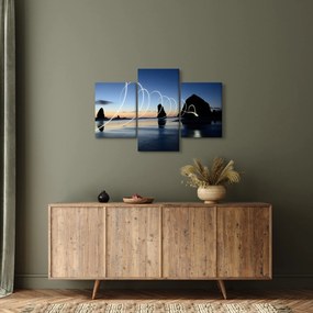 Obraz - pláž pri západe (90x60 cm)