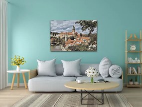 Gario Maľovanie podľa čísel Český Krumlov Rozmery: 80 x 60 cm, Rámovanie: S vnútorným rámom