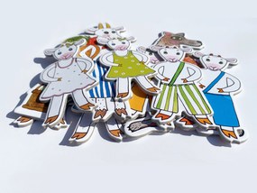 MARIONETINO – Vlk a kozliatka – bábky 9 ks