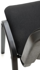 Konferenční židle ISO 82 cm černá
