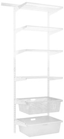 Nástenný regál do špajze 200x60x40 cm - TOPTRACK