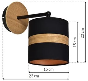 Nástenné svietidlo TERRA 1xE27/60W/230V