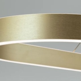 Orion - LED luster na lanku CARRARA LED/80W/230V 2700/3000/4000K zlatý