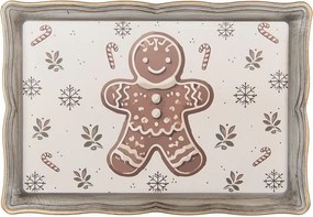 Plastový podnos tácka s perníčkom Gingerbread Magic - 31*22*2 cm