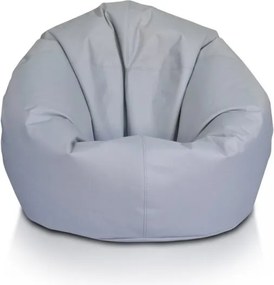 Sedací vak Sakwa m polyester TiaHome - svetlo sivá