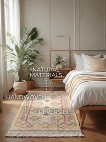 ELLE Decoration, Behúň Imani 106261 Cream/Multi z kolekcie Elle, 80x200, viacfarebná, kuchyňa