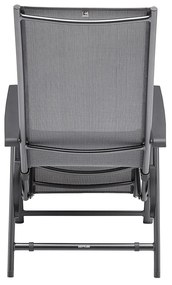 Cirrus Silver-Line relaxačné kreslo antracit