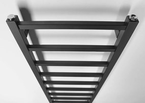 Sapho Sapho, METRO LIGHT vykurovacie teleso 400x1140 mm, čierna matná, IR445TB