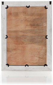 Dekorstudio Zrkadlo v drevenom ráme 48x66cm - sivé