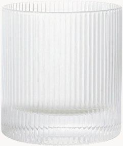 Ručne fúkané sklenené poháre Ripple, 2 ks, 250 ml