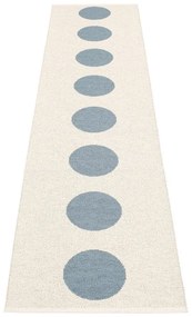 Svetlomodrý vnútorný a vonkajší behúň 70x300 cm Vera Storm – Pappelina