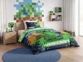 Detské obliečky MINECRAFT HEROES farebné Rozmer obliečky: 70 x 80 cm | 140 x 200 cm