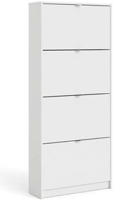 Biela výklopná skrinka na topánky Shoes – Tvilum