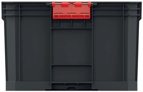 Dílenský box MODIXX II 52 x 32,9 x 21 cm černo-červený