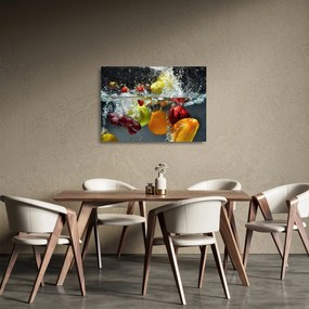 Sklenený obraz - Ovocie (70x50 cm)