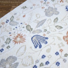 Angel Carpet, Kusový koberec Aurora 25 Cream, 160x230, biela, kancelária