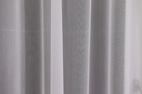 Dekorstudio Biela záclona CIK-CAK s olovkom - vlastný rozmer Uchytenie závesu: Páska-Tunel, Šírka záclony: 100cm