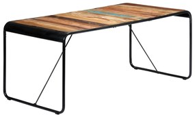 Jedálenský stôl 180x90x76 cm, recyklovaný masív