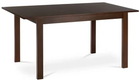 Rozkladací jedálenský stôl 120-150 x 80 cm, orech