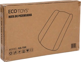 ECOTOYS pevný profilovaný prebaľovací nadstavec 85×50 cm s motívom dinosaurov