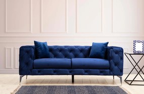 Luxusná dvojmiestna pohovka ComoDeluxe - námornícka modrá