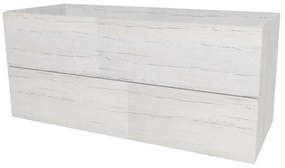 Mereo Aira, kúpeľňová skrinka 121 cm, Multidecor, Pino Aurélio, MER-CN793SPINO