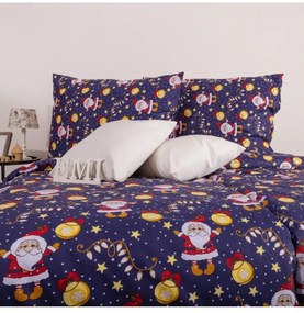 Vianočné obliečky bavlnené Mikuláš EMI