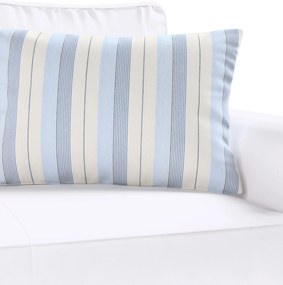 Karin - jednoduchá obliečka, 60x40cm farba produktu modrá látka zapletaná, vzorované