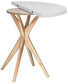 Okrúhly rozkladací jedálenský stôl 45x90 cm Jubi – Ragaba