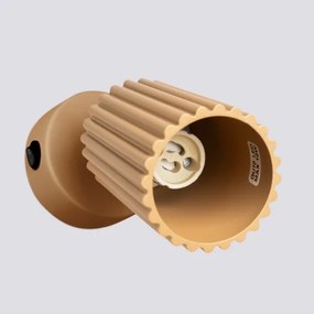 Sollux SL.1560 - Nástenné bodové svietidlo KARBON 1xGU10/10W/230V zlatá