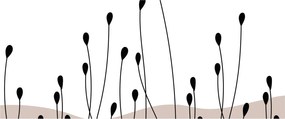 Obraz - Grafická lúka N⁰1 (120x50 cm)