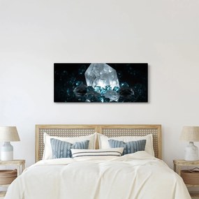 Obraz kryštálu (120x50 cm)