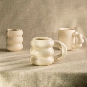 Hrnček BUBBLY krémový 753701 350 ml