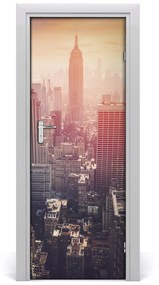 Fototapeta samolepiace dvere New York Panorama 75x205 cm