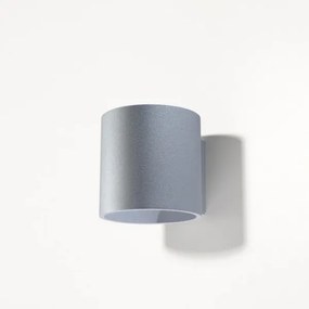 Sollux SL.0049 - Nástenné svietidlo ORBIS 1 1xG9/40W/230V šedá