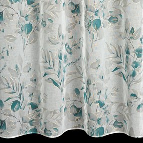 ZÁVES NA KRÚŽKOCH AVA 140X250 CM LISTY